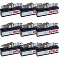 9x BOSCH Zündkerze für BMW 3er Cabriolet E30 320i 325i Z1 Roadster E34 520i