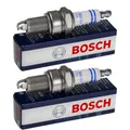 2x BOSCH Zündkerze für BMW 3er Cabriolet E30 320i 325i Z1 Roadster E34 520i
