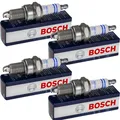 4x BOSCH Zündkerze für BMW 3er Cabriolet E30 320i 325i Z1 Roadster E34 520i
