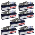 7x BOSCH Zündkerze für BMW 3er Cabriolet E30 320i 325i Z1 Roadster E34 520i