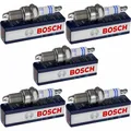 5x BOSCH Zündkerze für BMW 3er Cabriolet E30 320i 325i Z1 Roadster E34 520i