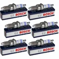 6x BOSCH Zündkerze für BMW 3er Cabriolet E30 320i 325i Z1 Roadster E34 520i