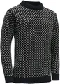 Devold Nordsjo Sweater Crew Neck dark blue/grey - Größe XXL