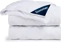 Blumtal Sommerdecke 135x200 cm - leichte Decke Sommer weich - leichte Sommerdecke 135x200 Füllmenge 150gsm - Steppbettdecke leicht/Steppdecke