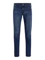 JACK & JONES Herren Slim Fit Jeans Glenn Skinny Tapered JJI Glenn ORIGINAL AM, Farben:Dunkelblau, Größe Jeans:33W / 36L