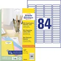 AVERY Zweckform Etiketten L7656-25 weiß 46,0 x 11,1 mm
