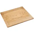 KESPER | Buffetplatte/Herdabdeckplatte mit Einbrand, Material: Bambus, Maße: 56 x 50 x 4 cm, Holzstärke: 1,6 cm, Farbe: Braun | 58598 13