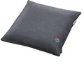 Shiatsu Massagekissen 4 Köpfe Wärmefunktion grau 40x40cm Rücken Nacken