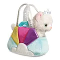 Aurora, 61364, Fancy Pal Rainbow Princess Katze,20cm, Plüschtier, Mehrfarbig