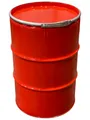 Metallfass 210 Liter Blechfass Fass Ölfass Tonne mit Deckel Rot
