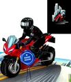 3D Motorrad Bike Karte, Grußkarte, Gutschein, Lustige Geburtstagskarte für M...