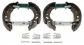 Bremsbackensatz Hinterachse für FORD MAZDA ESCORT VI Cabriolet Stufenheck