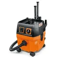 FEIN Nass- / Trockensauger Dustex 25 L Set FEIN Vorteile: Antistatik-Funktion gegen statische Aufladung beim Arbeiten - elektrostatisch ableitend durch optional erhältlichen Saugschlauch 3 13 45 120 01 0 und Werkzeugmuffe 3 13 45 300 01 0.|Behältervolumen: 22 l|Zubehör-Set: Ja