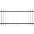 Alberts Zaunelement Chaussee 100 x 200 cm anthrazit - Grau