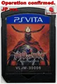 PS VITA Cartridge SONY Army Corps of Hell Japanese Games J