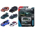 Majorette Auto Mercedes-AMG Deluxe (1 Modellauto) Spielzeugauto aus Metall mit Freilauf und zu öffnendem Teil, zufällige Auswahl aus 6 Autos für Sammler und Kinder ab 3 Jahre, 7.5 cm, inkl. Sammelbox