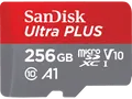 SANDISK Ultra® PLUS microSDXC™‐UHS‐I‐Karte, Micro-SDXC Speicherkarte, 256 GB, 160 MB/s