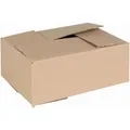vidaXL Faltbox mit Speicher 50 Stk Natur 25 x 17,5 x 10 cm Karton 4106566