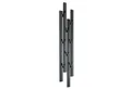 DanDiBo Wandgarderobe Mit Haken Wand Schwarz Metall Garderobe mit 8 Haken Schmal Flur Modern, auch als Handtuchhalter geeignet