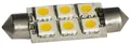 LED-Lampeneinsatz - Ersatz für Soffittenlampen 37 mm