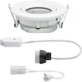Paulmann Nova Bad-Einbauleuchte Halogen GU10, GU5.3 35 W IP65 Weiß (matt)