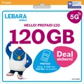 Prepaid SIMKarte mit Hello 120 Prepaid Tarif ohne Vertrag | 120 GB Datenvolum...
