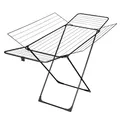 Velkea H300 Faltbarer Wäschetrockner mit 4 Flügeln 26m Trocknungsfläche Wäscheständer Innen Außen Schwarz 183 x 99 x 96 cm bis 22kg