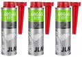 3 x 250 ml JLM Benzin Abgas Fit reinigt Katalysator Lambdasonde Vergaser Sytem