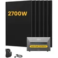 Anker SOLIX Solarbank 3 E2700 Pro Solaranlage, mit 6 x 450W Bifazialen Solarmodulen, by Powerness - 2.7kWh / 1 x Smart Meter / Standardversand