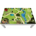 STIKKIPIX Möbelfolie LCG11, (MÖBEL NICHT INKL) Zauberwald Möbelfolie Lack Spieltisch von IKEA bunt