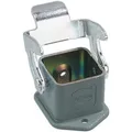 Harting HAN A Steckverbinder Chassisgehäuse Typ 3AMetall, Aufputzmontage mit Riegel (09200030301)