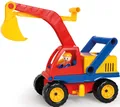 Lena® Spielzeug-Bagger Aktive, mit beweglichem Baggerarm und verstellbarem Fahrgestell