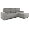 Sofnet Ecksofa, Grau, Textil, 5-Sitzer, L-Form,Rechteckig, 236x150 cm, Wohnzimmer, Sofas & Couches, Wohnlandschaften, Ecksofas