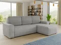 Sofnet Ecksofa Roma L, mit Schlaffunktion und Bettkasten, L-Form Couch, Cord Stoff, Schlafsofa mit Wellenfeder