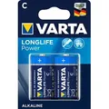 Batterie C Baby, VARTA LONGLIFE Power, Alkaline, 2 Stück, wie C, Baby, LR14, 4914