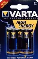 VARTA High Energy Baby Batterie 1,5 V 2er-Blister (4914121412)