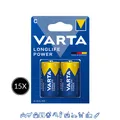 30 x Varta Longlife Power 4914 Baby C Alkaline LR14 1,5V Batterie - 15 x 2er