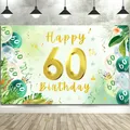 Banner 60 Geburtstag Mann Frau 60 Geburtstag Deko Banner 60. Geburtstag Deko ...