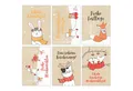 PAPIERDRACHEN Weihnachtskarte Weihnachtskartenset - liebevoll gestaltete Postkarten zu Weihnachten
