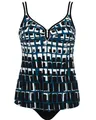 Sunflair Tankini Swim & Beachwear Black & White Tankini mit Softcups und Multifunktionsträger