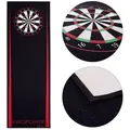Kingpower Dartmatte Dart Matte Dartteppich Turnier Matte Dartmatte Darts 237x80 cm Auswahl rot
