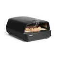BURNHARD® Gas Pizzaofen - TONY, 450 °C, Tragbarer 5,9 kW Outdoor Ofen für Pizza (58,5 x 47,7 x 24,8 cm) inkl. Cordierit-Pizzastein, geeignet für Terrasse, Balkon und Garten
