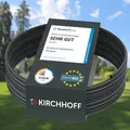 Kirchhoff Wasserleitung für Gartenbewässerung 25 mm x 5 m | PE Rohr für Sprinklersystem | Verlegerohr HDPE | DVGW | Trinkwasserleitung | Made in EU