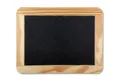 Rheita Tafel Schiefertafel mit Naturholzrahmen 19x24cm