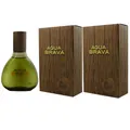 Antonio Puig Agua Brava 2 x 100 ml Eau de Cologne EDC Spray Set