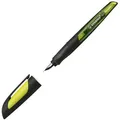 STABILO Füller 1 Schulfüller EASYbuddy® M schwarz/limette, (1-tlg) schwarz