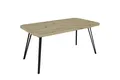 byLIVING Esszimmertisch Life/Eiche-Optik braun/großer Auszugstisch 160 cm bis 240 cm/Tisch mit Ausziehfunktion/Tisch mit Synchronauszug und 2 Einlegeplatten / 160-240 x 90, H 76 cm