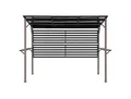 Modante Pergola, Metall, 282x227x252 cm, Sonnen- & Sichtschutz, Pavillons & Pergolas, Pergolas