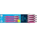 Schneider Kugelschreiber Slider Rave XB pink Schreibfarbe blau, 3 St. (4x) (132554)
