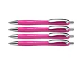 SCHNEIDER Kugelschreiber Kugelschreiber Slider Rave XB power pink, Box 4 Stück 3+1 Promo